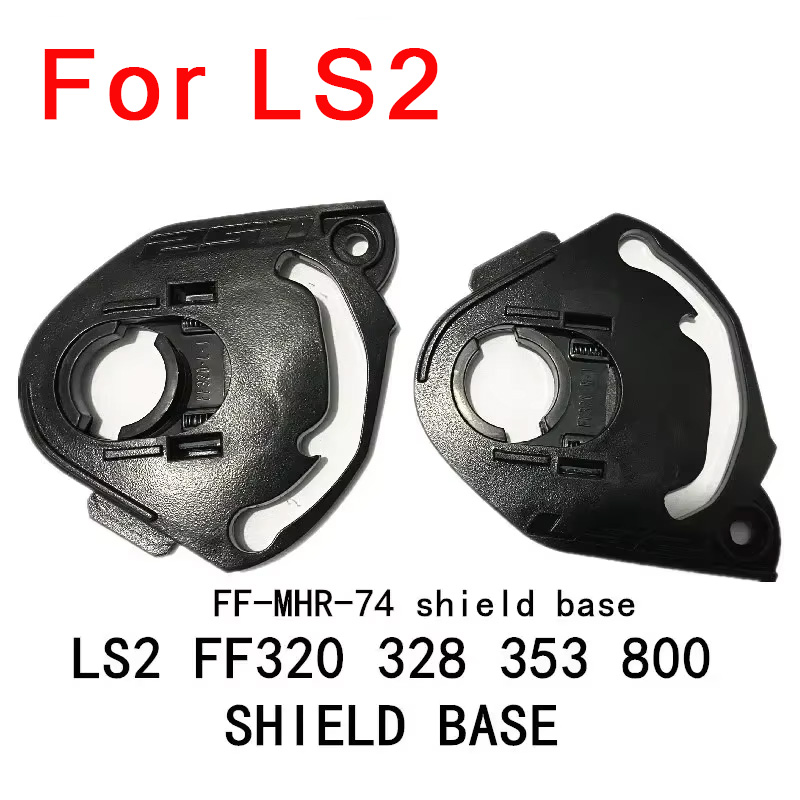 Walksnail Avatar Hd Kit V2 32Gb - LS2 FF320、328、353、800用シールドベース。LS2 STROM、STREAM、EVO、RAPIDヘルメット用シールドホルダー部品（1ペア）。