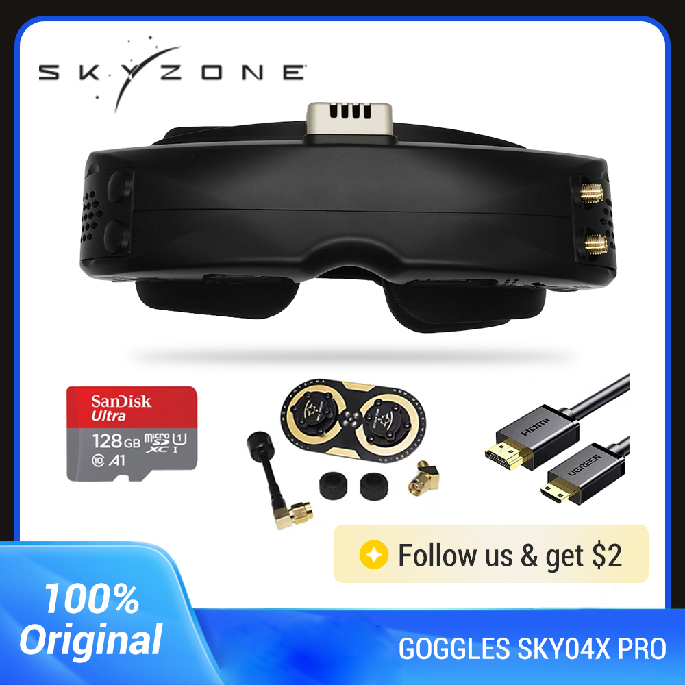 Skyzone SKY04X PRO 5.8GHz FPVゴ - Skyzone Sky04X Pro Oled Fpv Goggles のレビューと価格