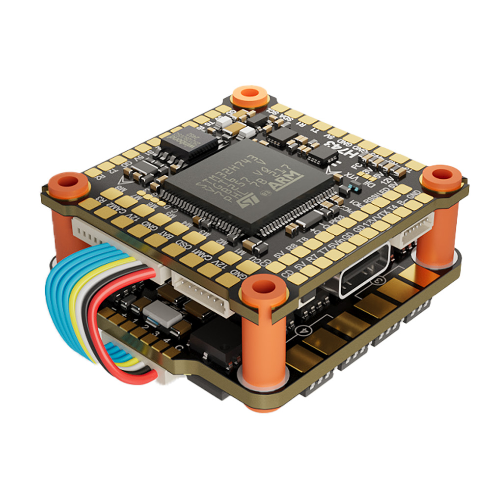JIJIEFPV H743フライトコントローラー H7 FC - Foxeer Reaper Extreme 2.5W Vtx のレビューと価格