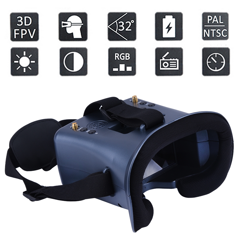 008D 5.8G 40CH 4.3インチ 800*480  - Skyzone Sky04O Pro Fpv Goggles のレビューと価格