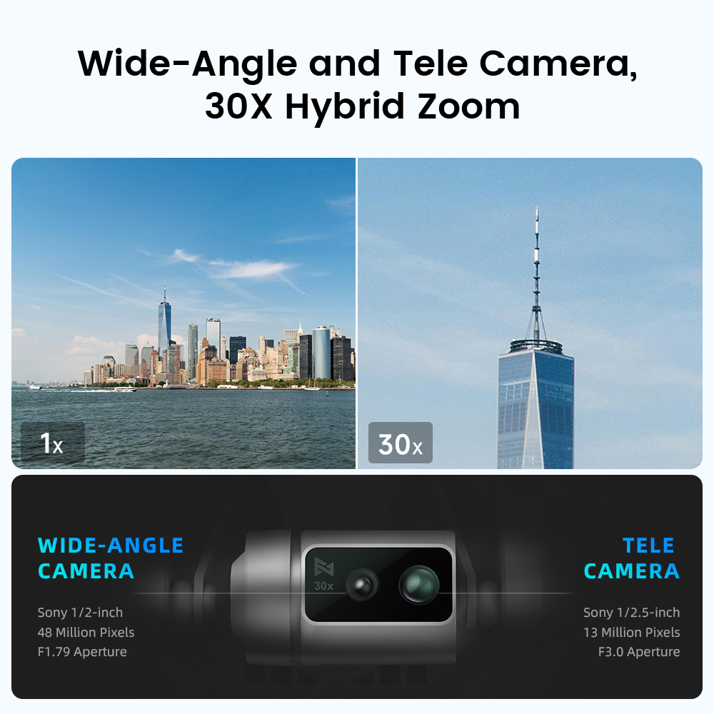 FIMI X8 Tele Max 20km飛行距離ドローン  - Skyzone Sky04X Pro Oled Fpv Goggles のレビューと価格