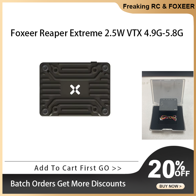 Foxeer 4.9G～6G Reaper Extreme  - Foxeer Reaper Extreme 2.5W Vtx のレビューと価格